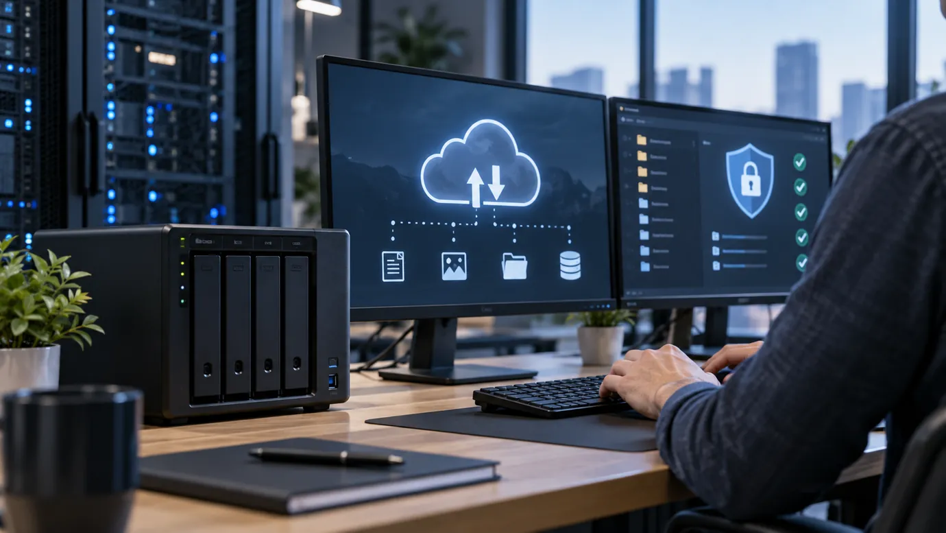 Sistema NAS y copias de seguridad empresariales